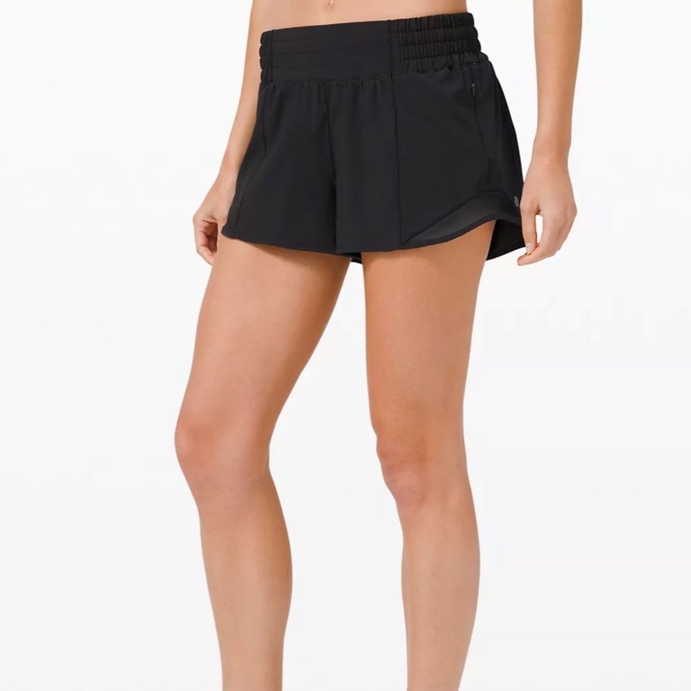 LuluLemon Hotty Hot High Rise Short 2.5" Lined